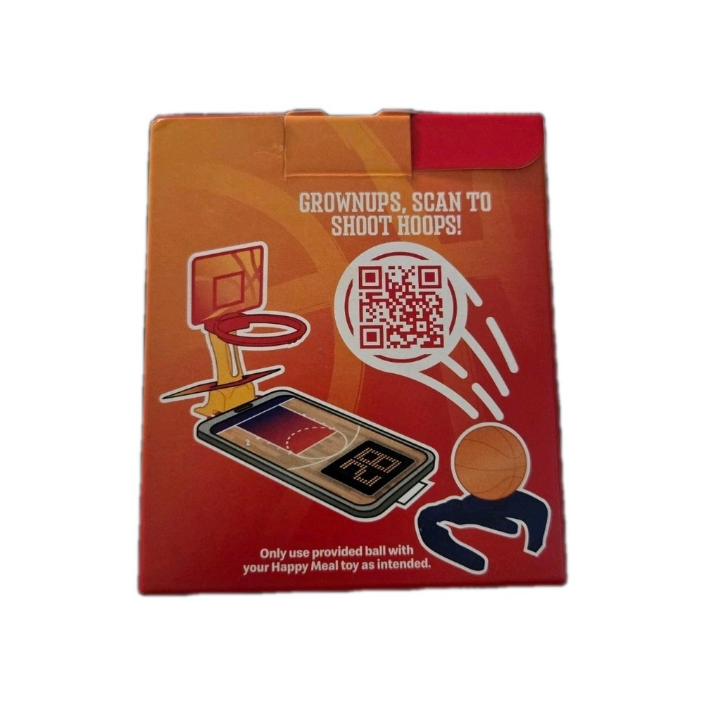 McDonalds All American Games Happy Meal Toy 3 Basketball Hoop Collectible